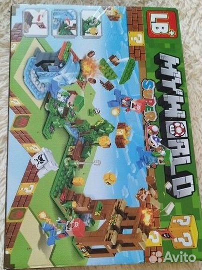 Конструктор minecraft super mario