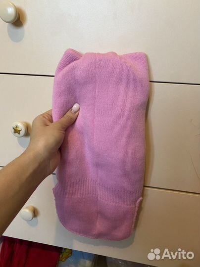 Шапка шлем на девочку новая