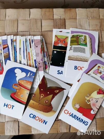 English набор карточек