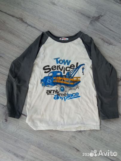 Джинсовка, лонгслив, 122-128