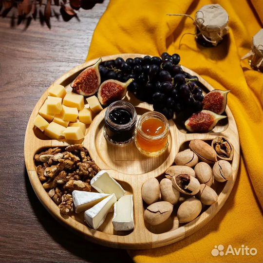 Менажница деревянная