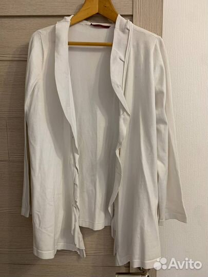 Две белые женские кофты большой размер