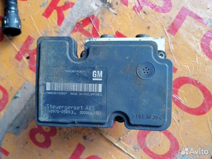 Блок абс opel astra H