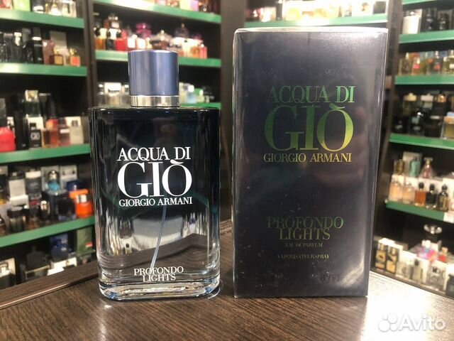 Духи Armani Giorgio Acqua Di Gio Profondo Lights