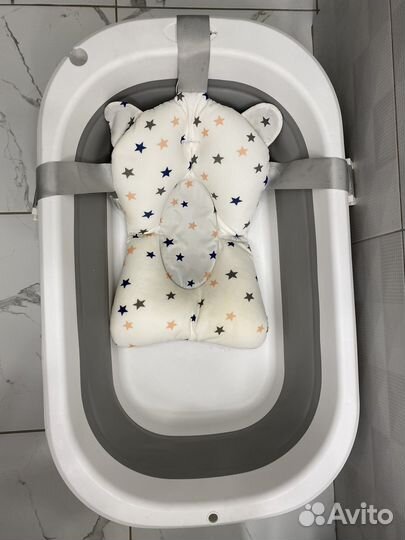 Детская ванночка для купания складная