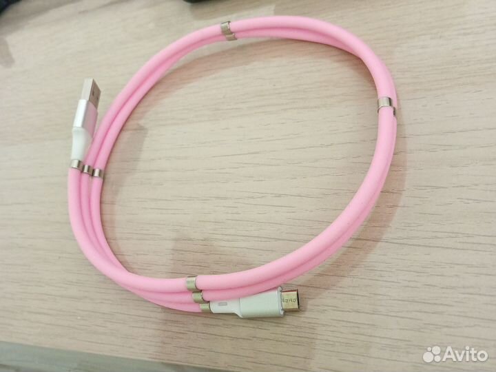 Кабель micro usb магнитный
