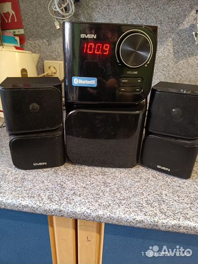 Музыкальный центр колонки sven