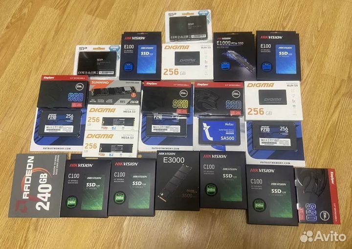 Ссд диск 2.5 / m2 / nvme для пк, для Ноутбука