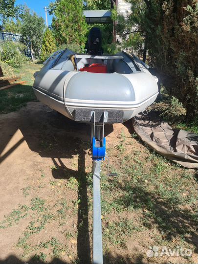 Лодка пвх с мотором и прицепом