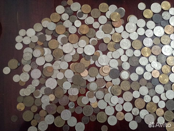 Монеты СССР, разные годы Бронь