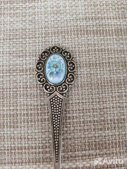 Ложки с финифтью 6 шт. СССР