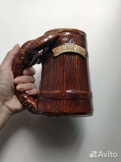 Пивная кружка керамика