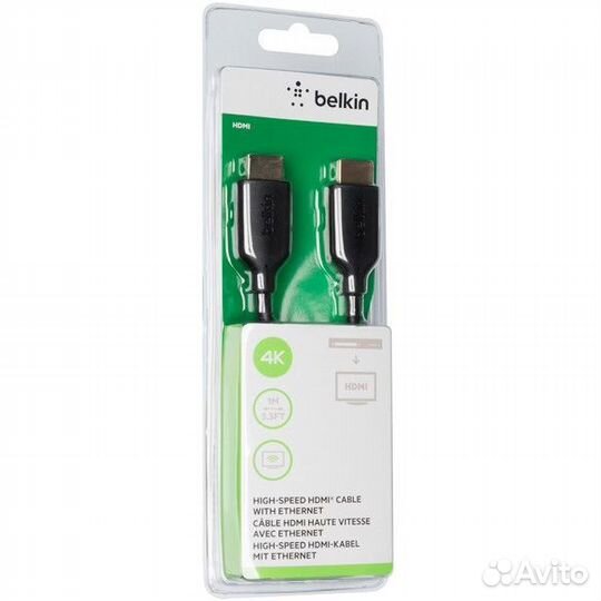 Кабель цифровой Belkin hdmi 1м (F3Y021BT1M)