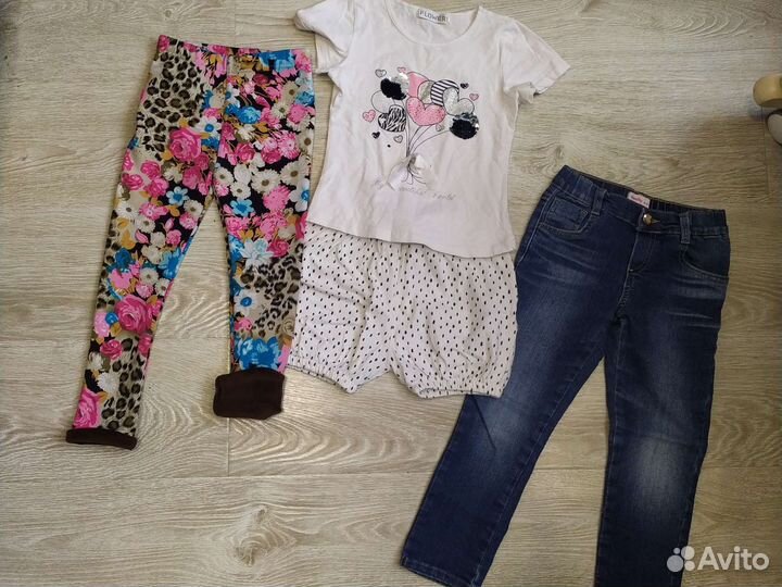 Пакет одежды для девочки 110-116