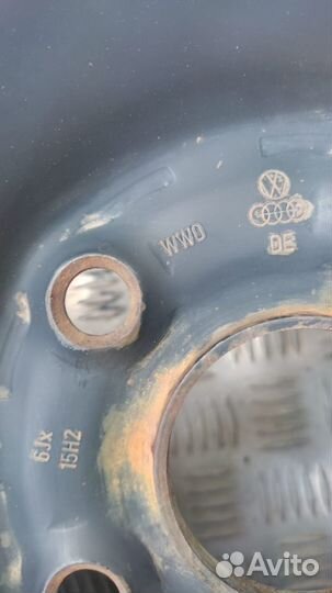 Б/У Диск колесный 6jх15 et-45 dia-57 5х112