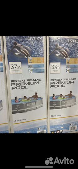 Каркасный бассейн intex