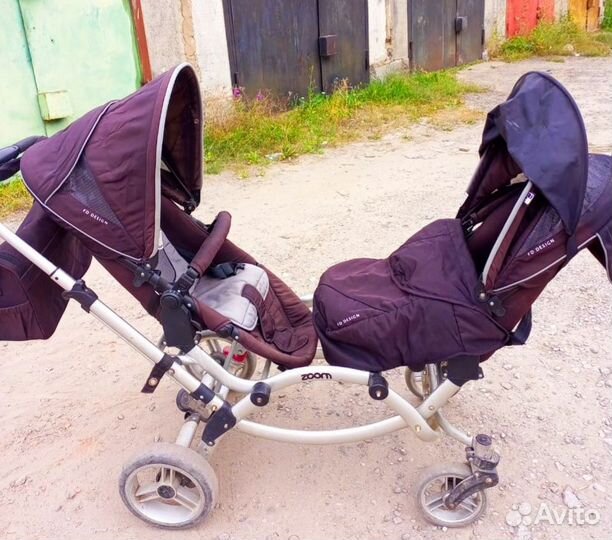 Коляска для двойни