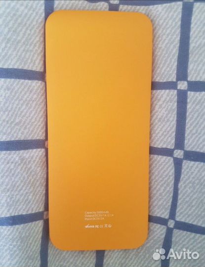 Powerbank 5000 mah тонкий и компактный