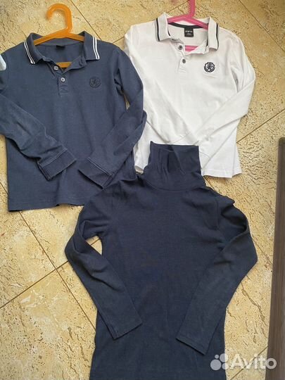Рубашки, поло для школы