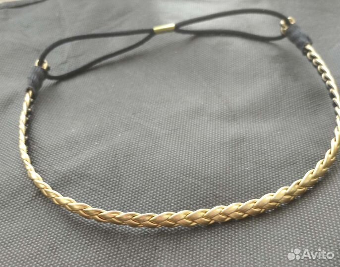 Ободок на резинке для прически в греческом стиле