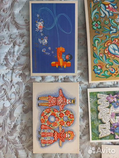 Открытки СССР 8 марта. с 1968 г. по 1985г