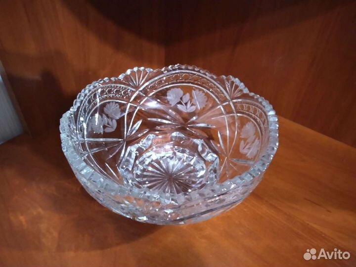 Хрустальные салатницы,конфетницы СССР