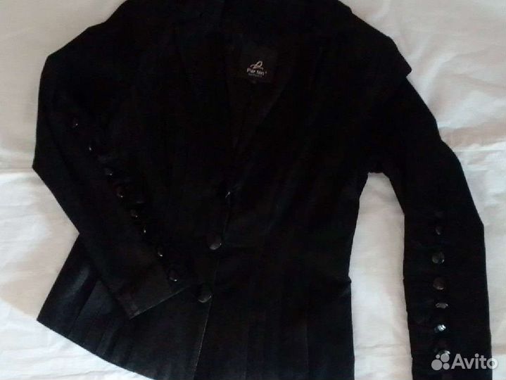 Жакет Куртка Натур Кожа Очень Красивая 46