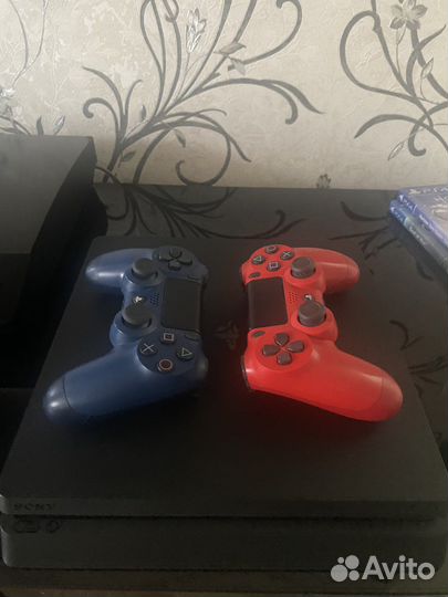 Sony playstation 4 slim / +50 игр / Fifa23, UFC4