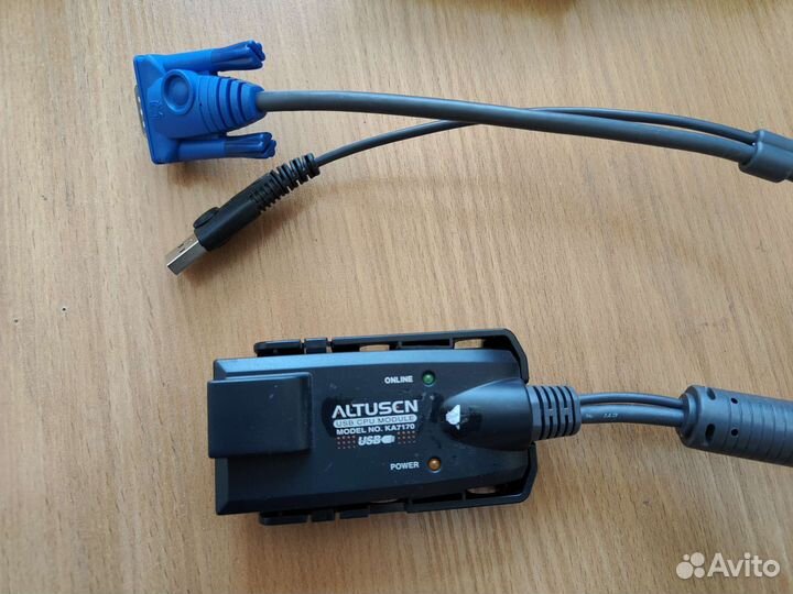 Aten KA7170 – USB, VGA KVM адаптер, кабель