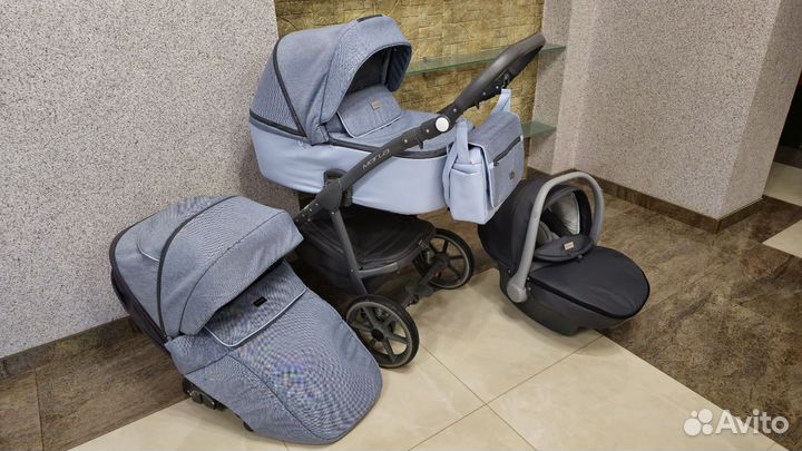 Коляска 3 в 1 riko marla