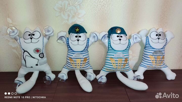 Мягкая игрушка котик