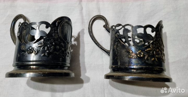 Подстаканники Мельхиоровый СССР