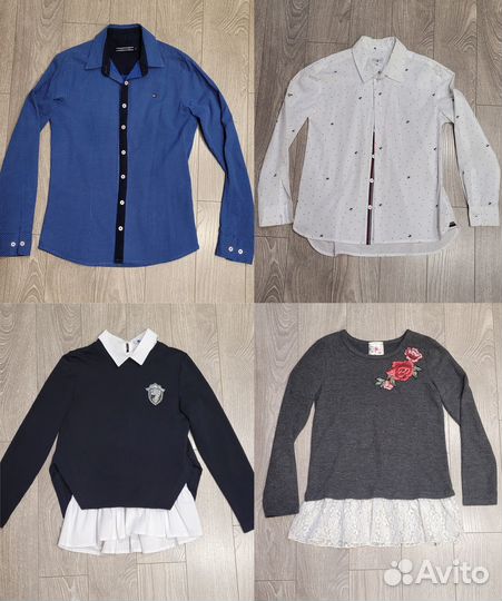 Блузки школьные р.140-146