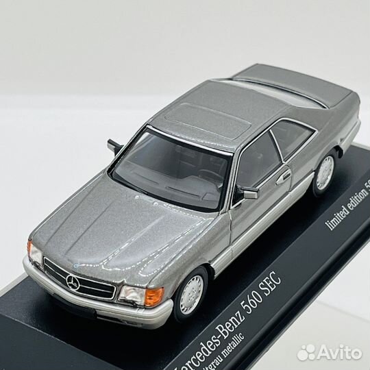Mercedes-Benz 560 SEC (C126) 1986 Minichamps 1:43