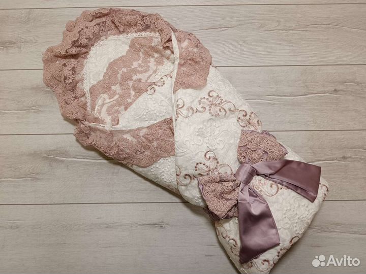 Одеяло на выписку из роддома весна/осень/лето