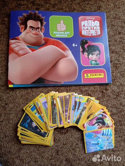 Наклейки для альбома Ральф против Интернета