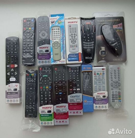 Пульты для телевизоров и цифровых приставок