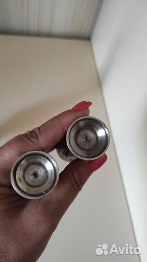 Латунь.Игольница, набор для специй. Винтаж