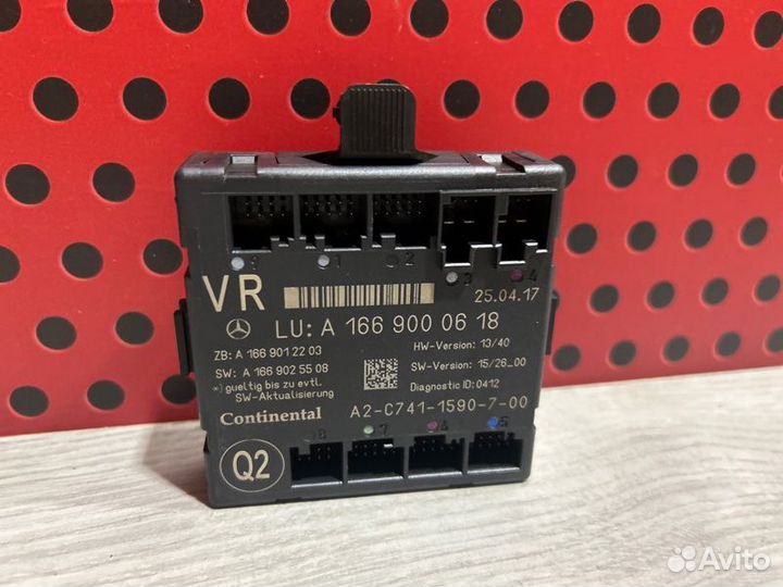 Блок управления двери передней правой