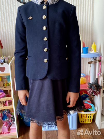 Школьный пиджак для девочек маленькая леди