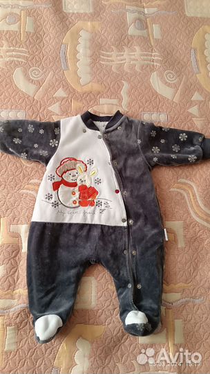 Продам комбенизоны демисезонные до 3 мес