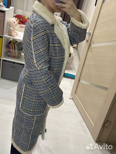 Пальто теплое осеннее