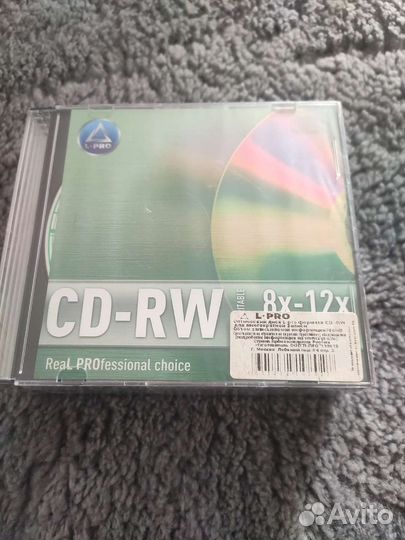 Диски CD-RW 10 шт