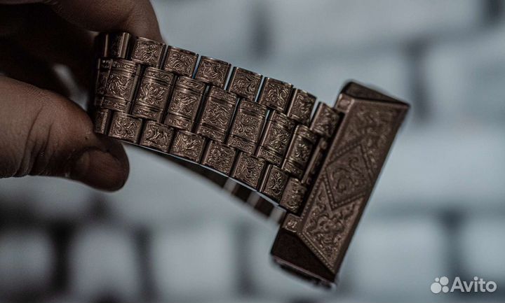 Стальные большие часы Neonica