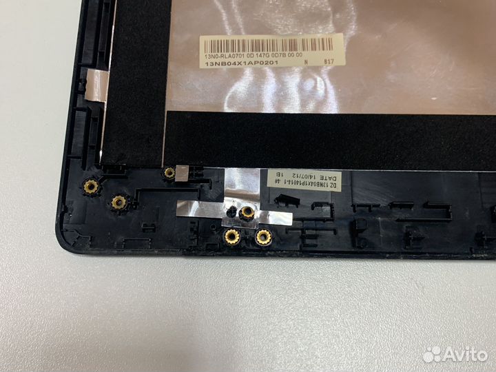 Крышка матрицы ноутбука asus x553m