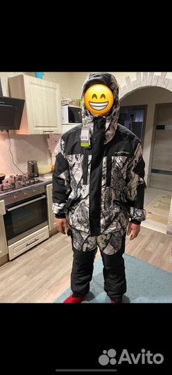 Зимний костюм мужской для охоты и рыбалки 52-54