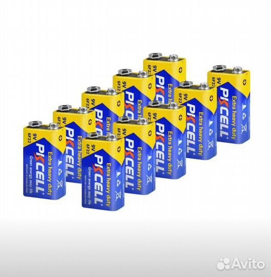 Батарейки (крона), 9v. Новые