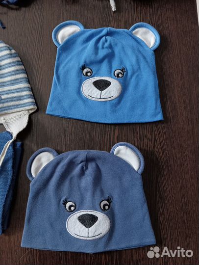 Шапка для мальчика 46 48