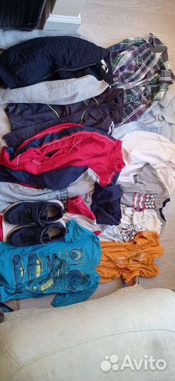 Вещи пакетом на мальчика рост 134 140