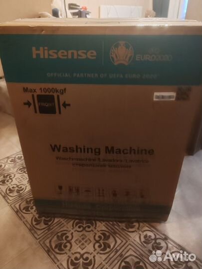 Автоматическая стиральная машина Hisense wfhv6010